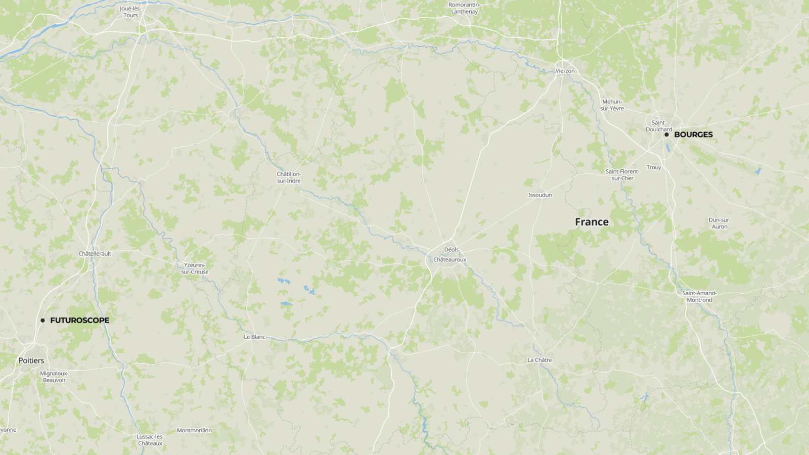France,Sortie « Journée au futuroscope en groupe »,trajets, visites,Chasseneuil-du-Poitou,Bourges,BOURGES / VIERZON / FUTUROSCOPE / VIERZON / BOURGES